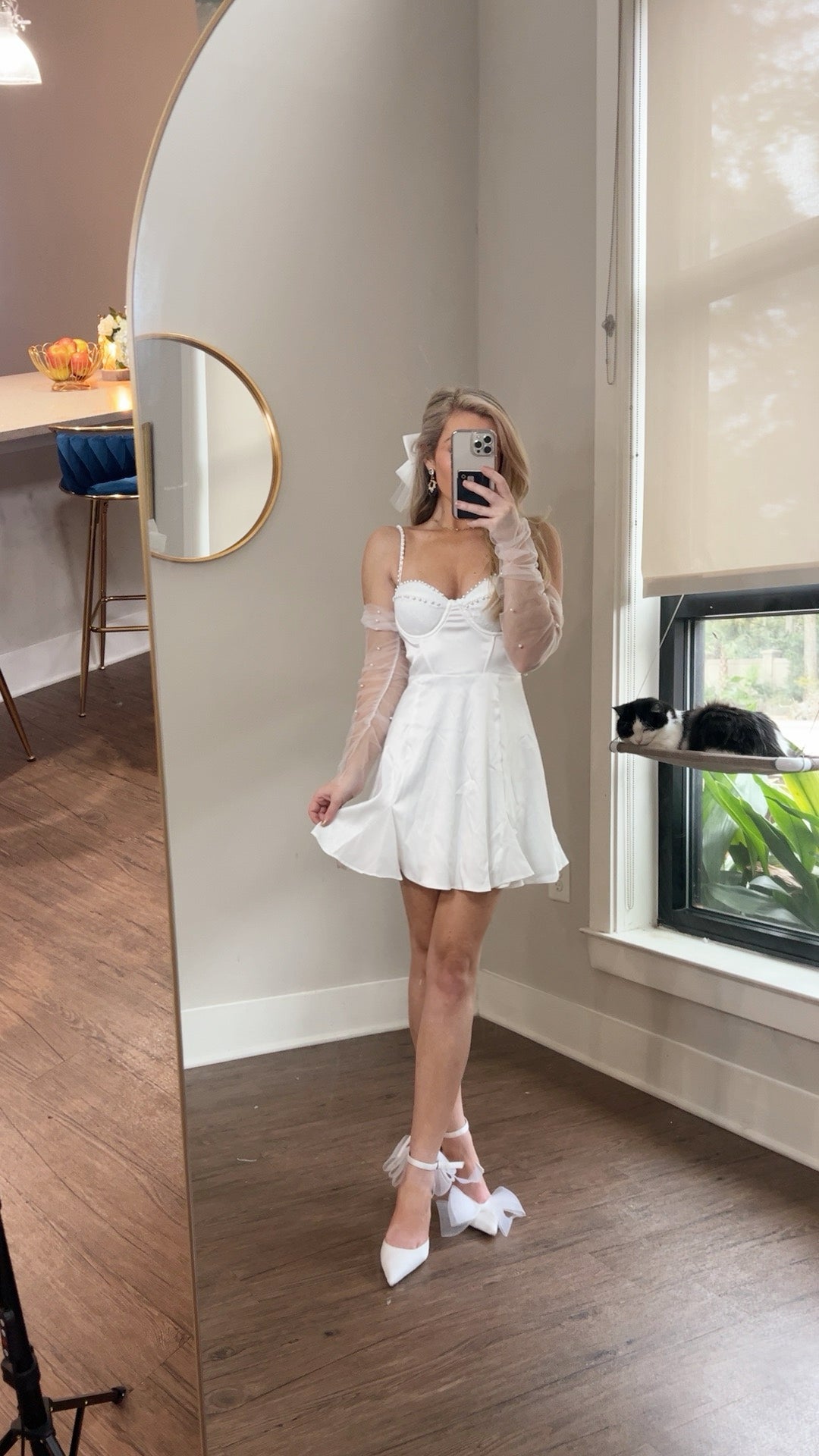 Pearl Beaded Removable Bridal Sleeves (no gloves) – Haus of Lace