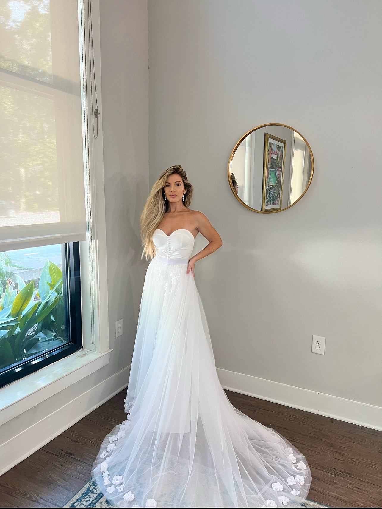 Bridal Full Overskirt luxurious