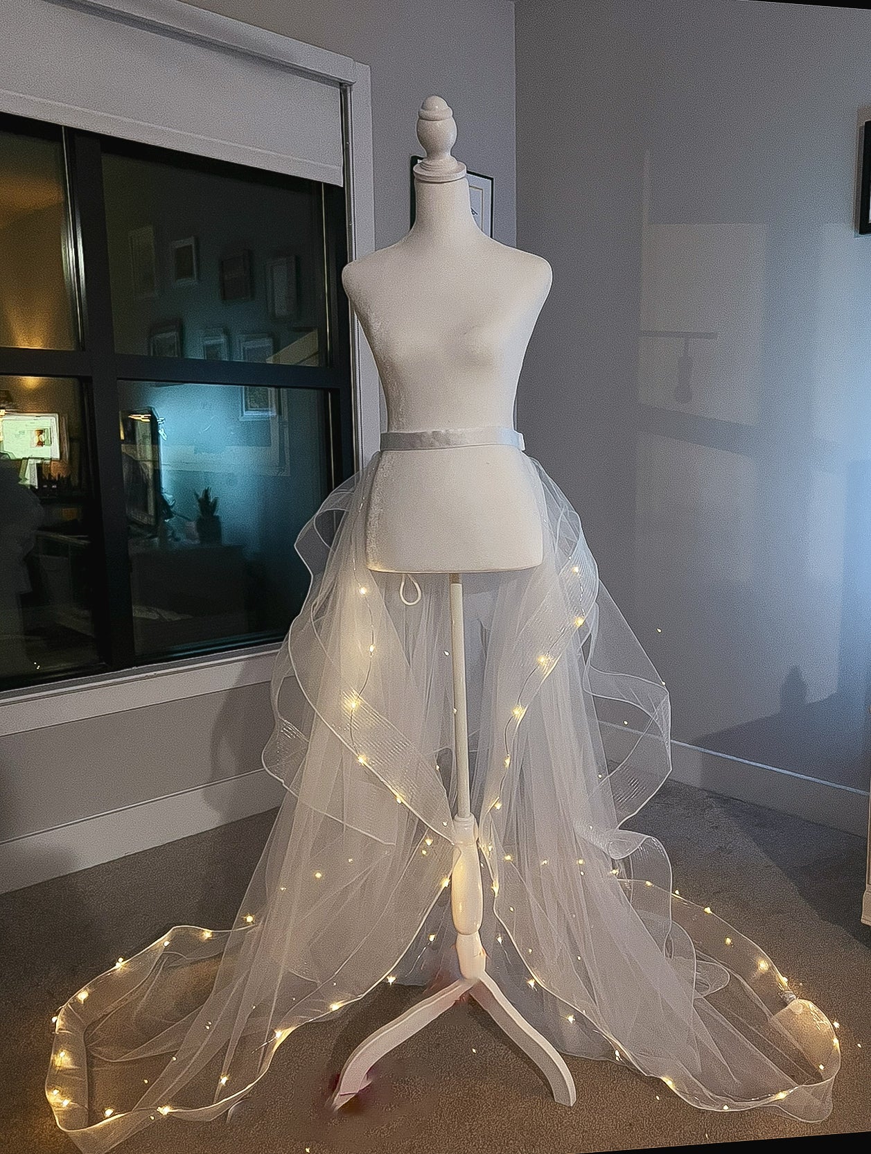 Diy tulle clearance train