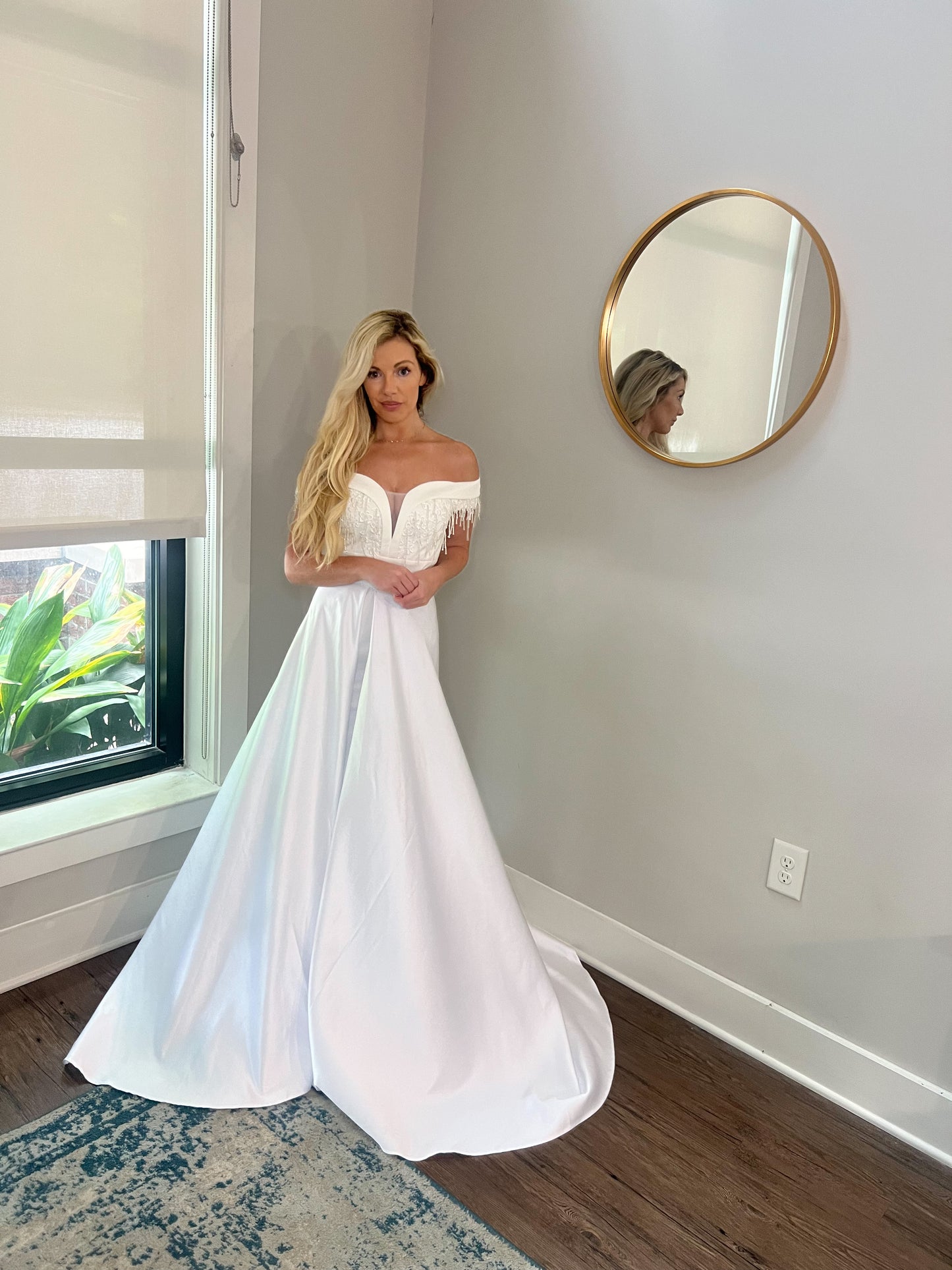 Two in one wedding look, versatile bridal gown