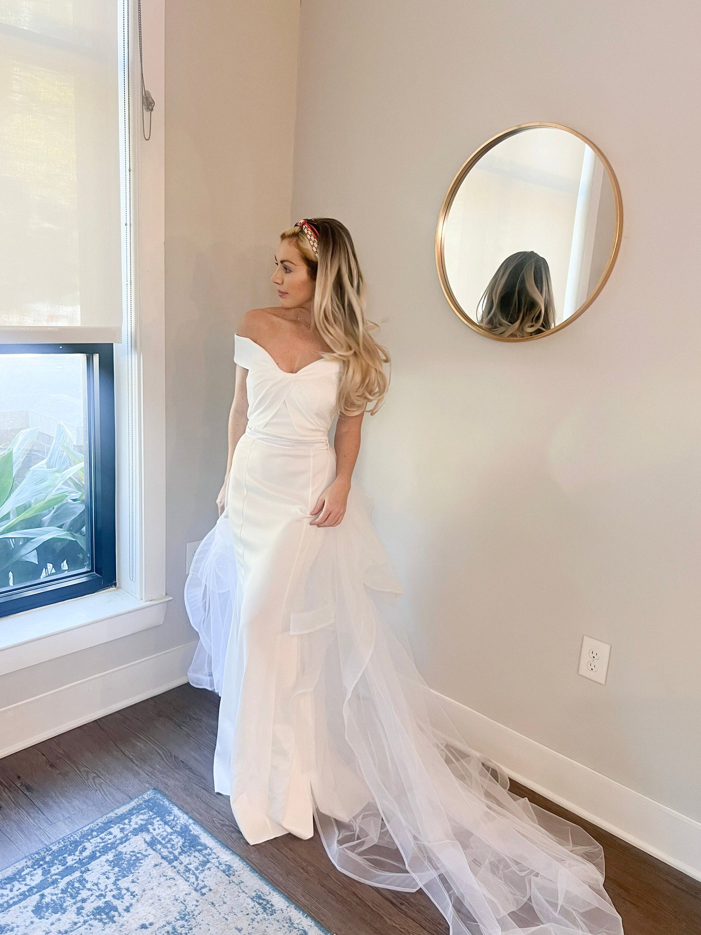 Minimalist Wedding Two-Piece Dress Set